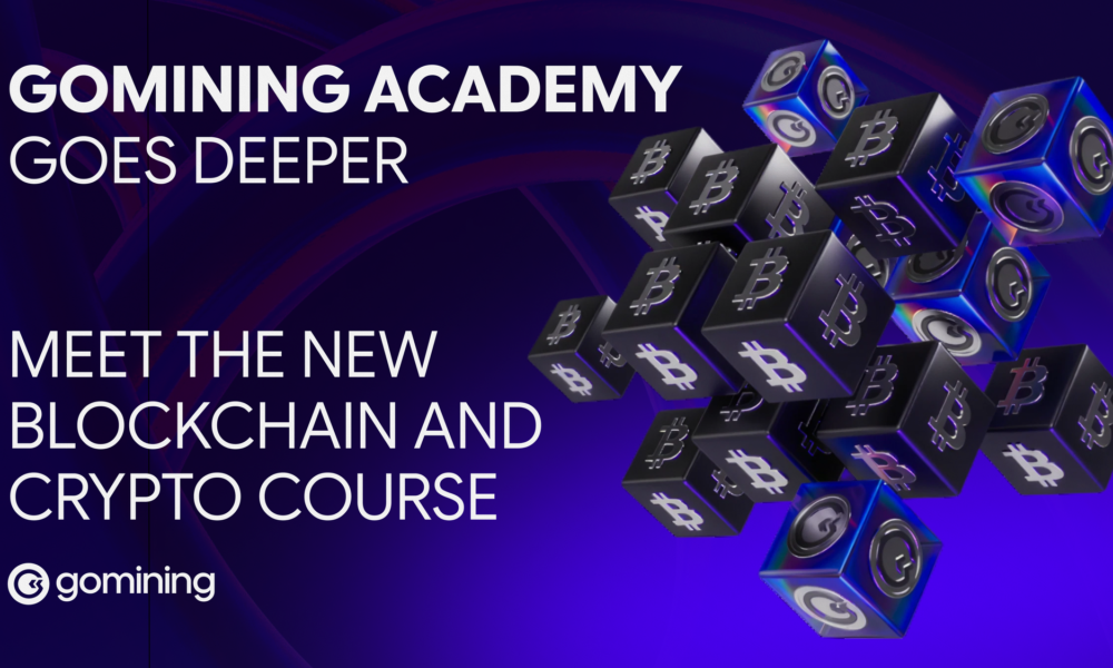 GoMining Expands Crypto Education Push With Free Blockchain Course