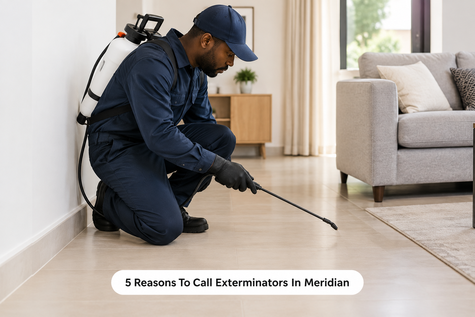 5 Reasons To Call Exterminators In Meridian
