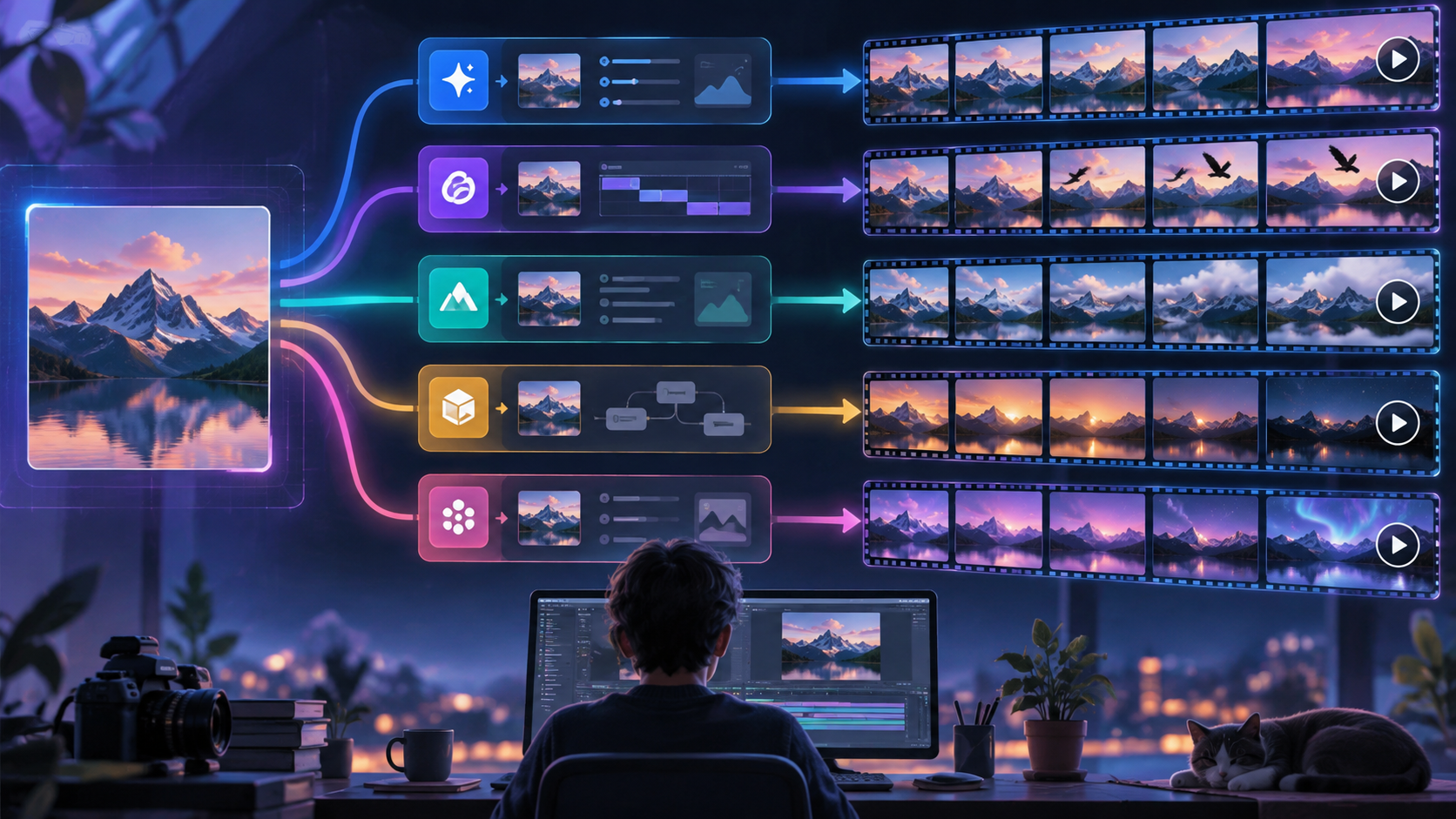From Still Image to Moving Clip: 5 AI Image-to-Video Tools Compared by Workflow