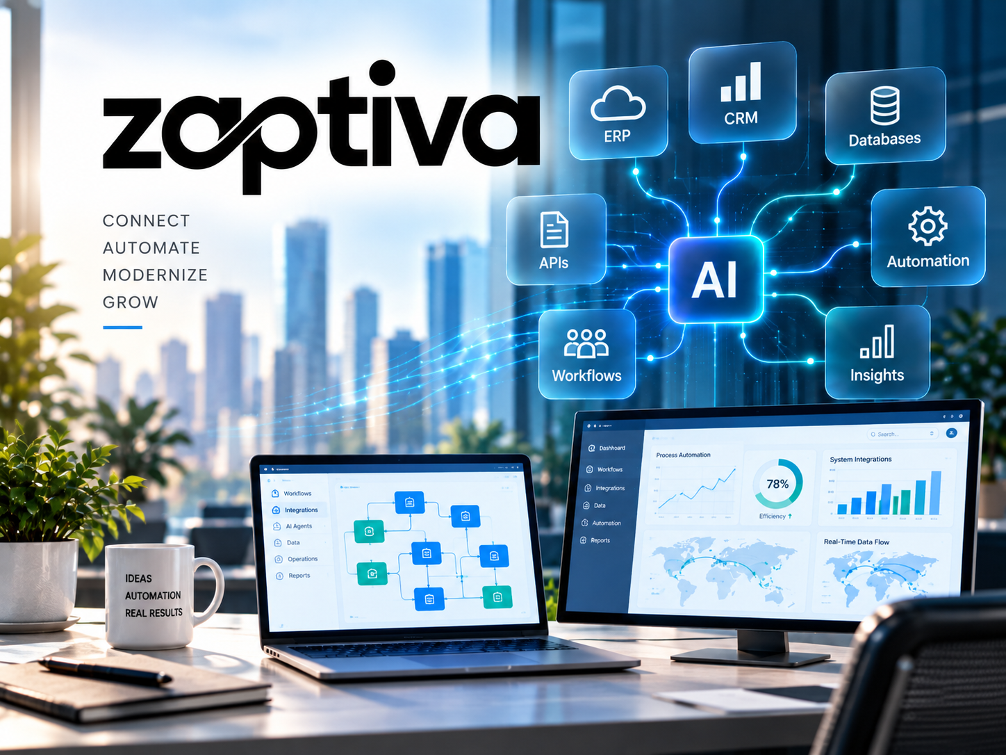 Zaptiva Introduces AI-Native Services to Modernize Legacy Systems Without ERP Replacement