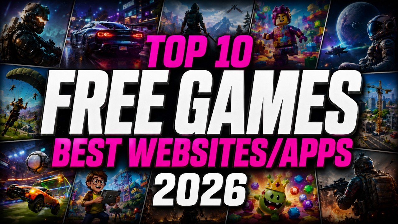 10 Best Free Online Game Websites to Play in 2026