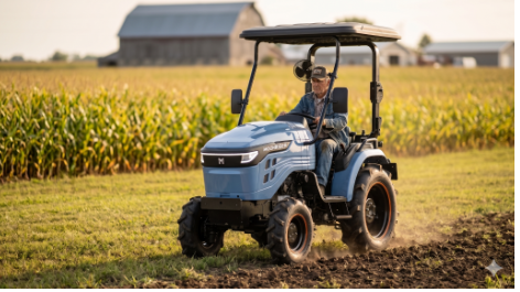 The Solar Electric Tractor Revolution: How GoSun's Moonrider Could Change Small Farm Equipment