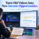 (Creators can transform existing recordings into reusable content.)