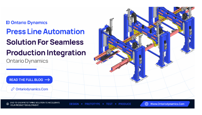 Press Line Automation Solutions for Seamless Production Integration | Ontario Dynamics