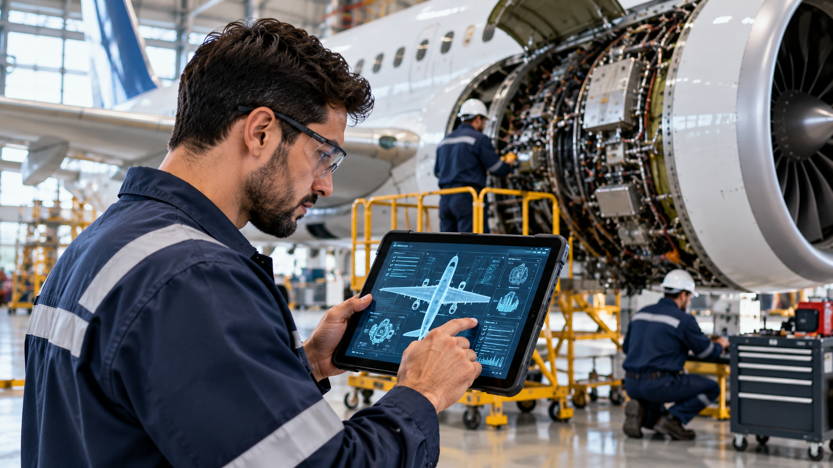 Digital Aircraft Maintenance Hangar