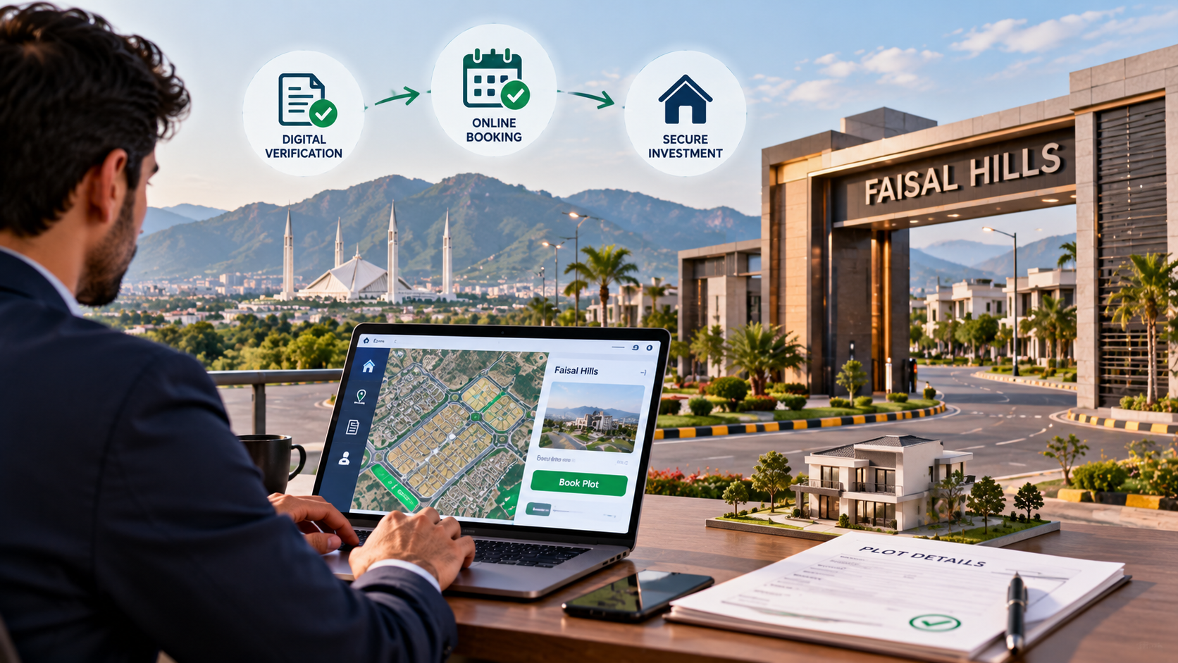 Digital Property Booking in Faisal Hills