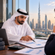 Dubai Business Consultation at Sunset