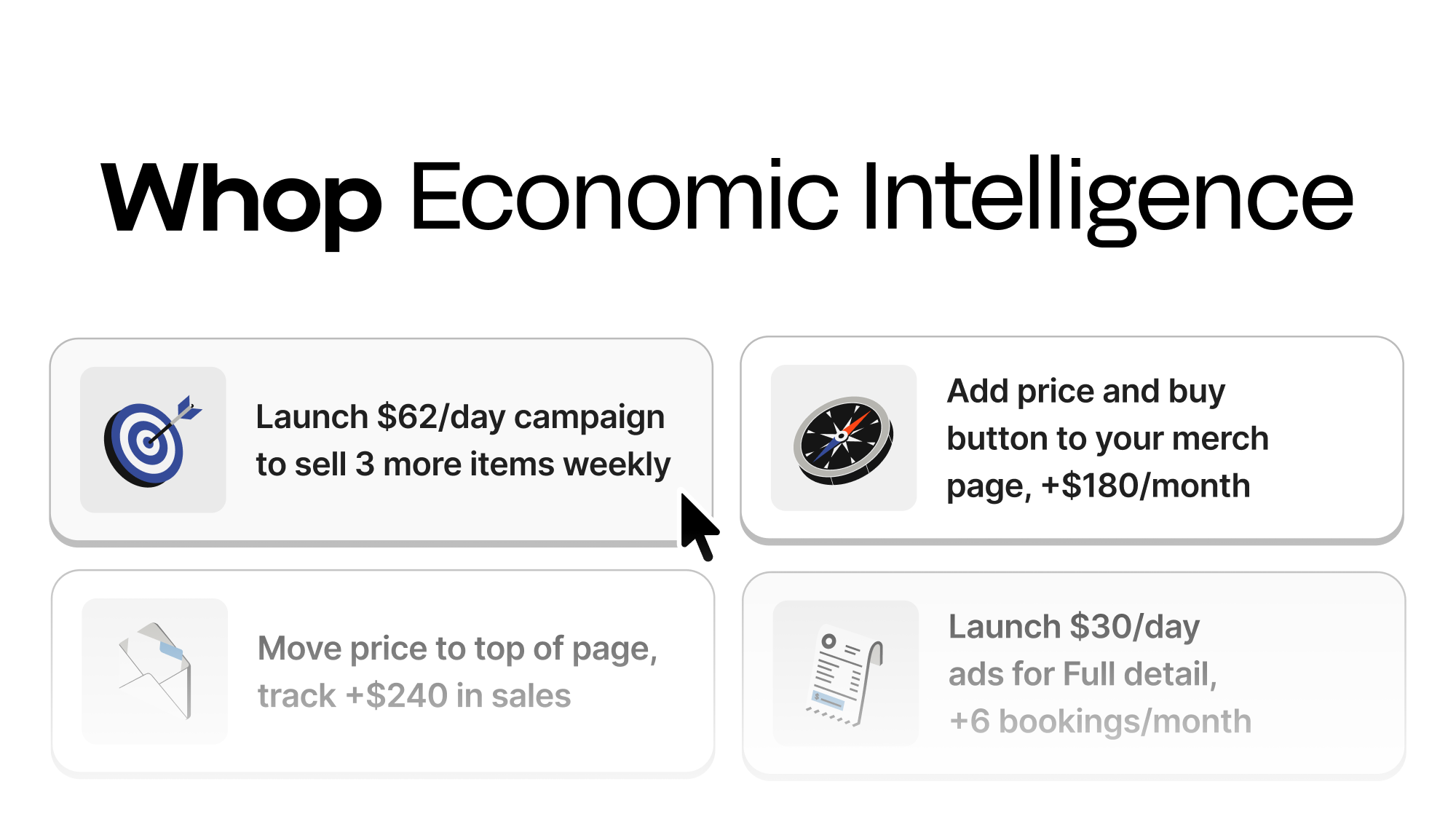 Whop Introduces Economic Intelligence, Using Real Business Data to Tell Owners Which Move Earns Next
