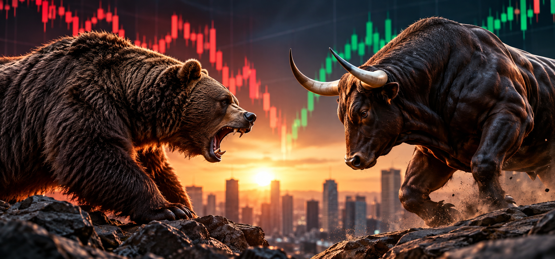 Feature image Bear vs Bull Market Showdown