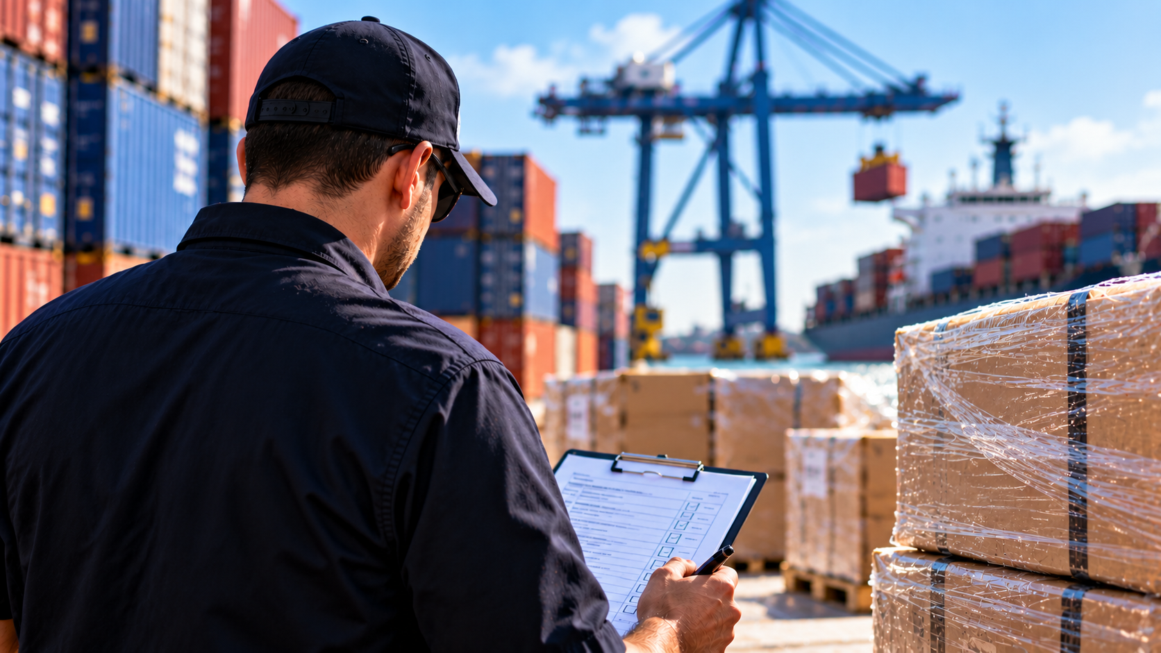 Port Shipment Inspection at the Terminal