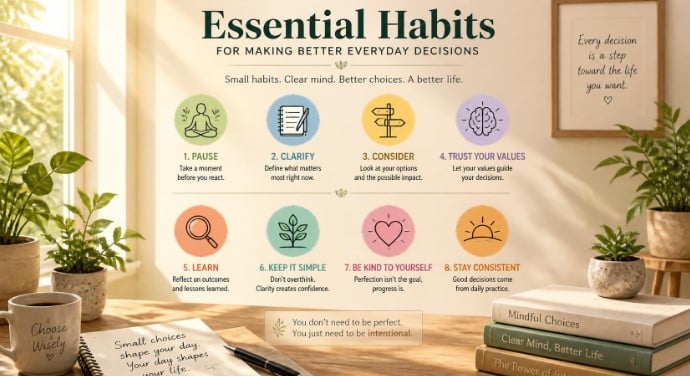 5 Essential Habits for Making Better Everyday Decisions
