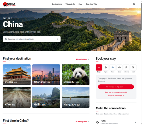 China Revealed Launches Map-Based Travel Platform for International Visitors