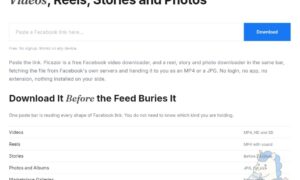 How to Save Facebook Media With Picazor