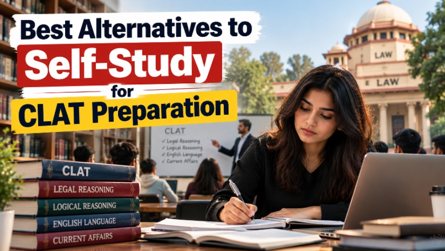 Best Alternatives to Self-Study for CLAT Preparation