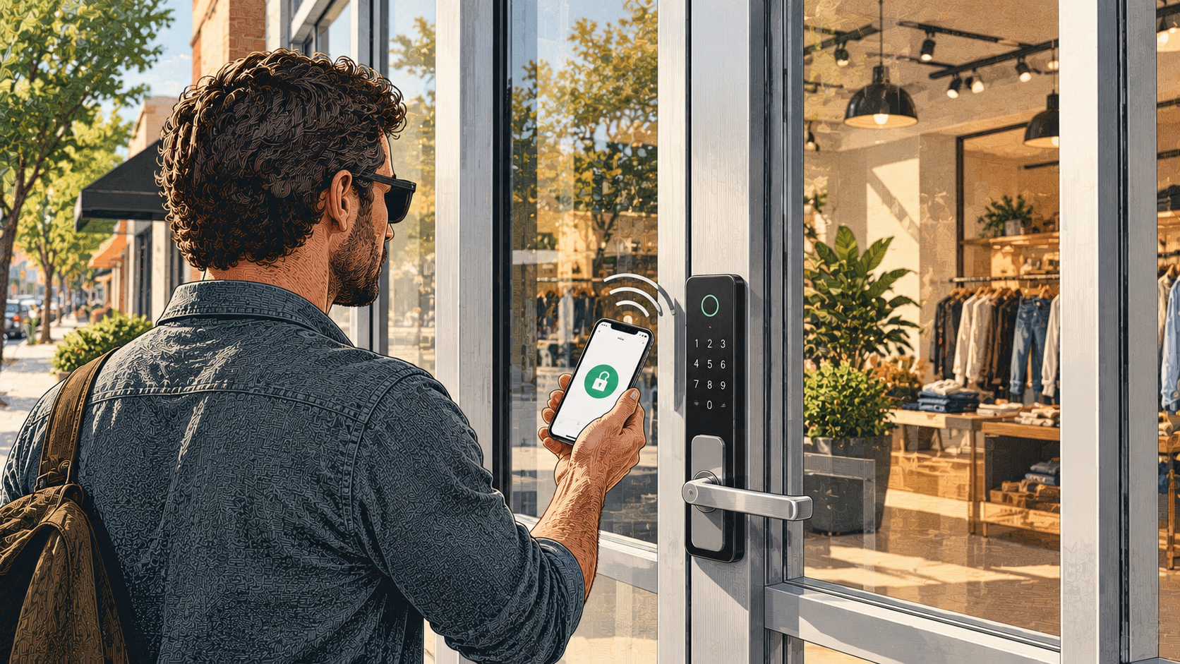 Best Smart Locks for Storefront Doors: A Buyer's Guide for Aluminum Glass Doors