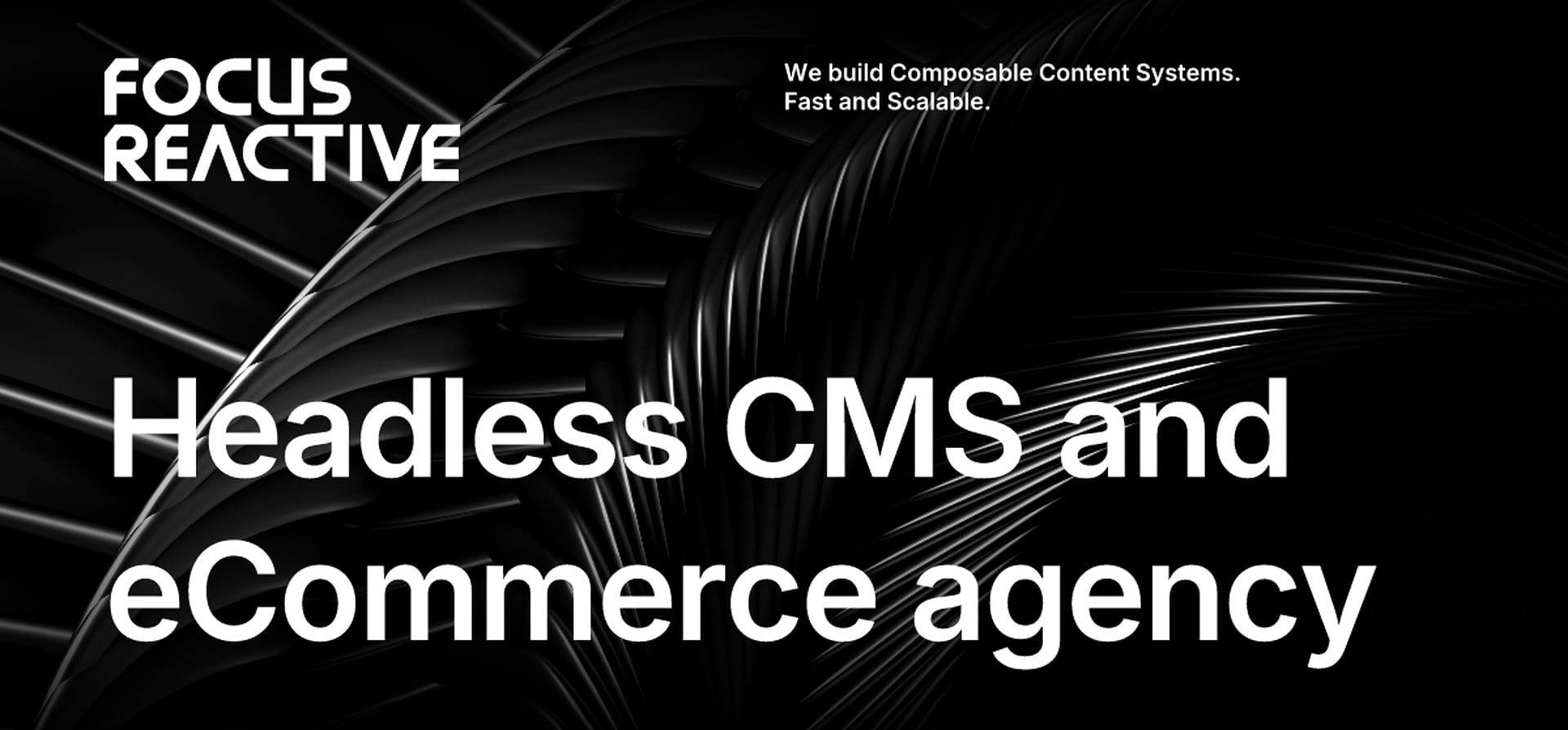 CMS development services headless CMS e-commerce Focus Reactive