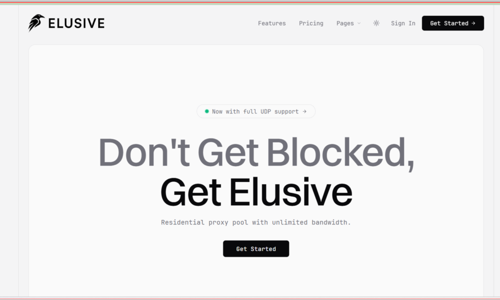 Elusive.sh Review 2026: Residential, Mobile & SOCKS5 Proxies With UDP Support