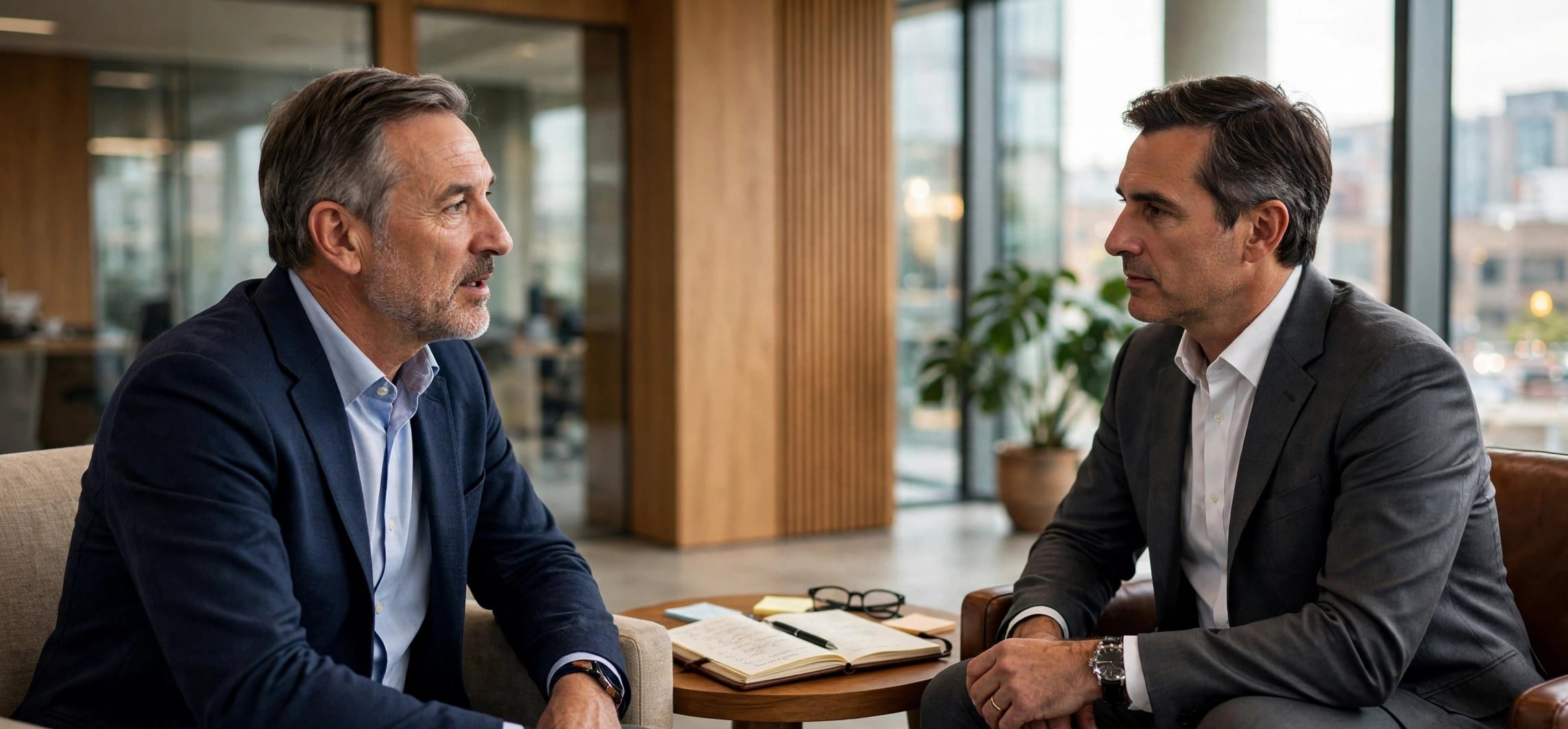 Executive coaching provider evaluation boardroom coaching conversation