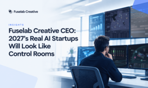 Fuselab Creative CEO Marc Caposino discusses AI startup control rooms, human oversight, agent supervision and safer AI product design.