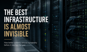 The Best Infrastructure Solves Problems Before They Reach the User