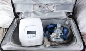 A Travel-Friendly CPAP Machine for Sleep Apnea Therapy