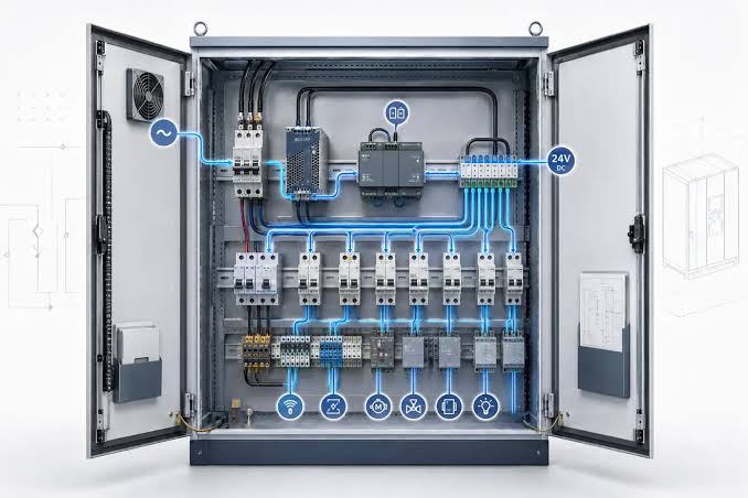 24V Control Cabinet Needs Two Power Budgets