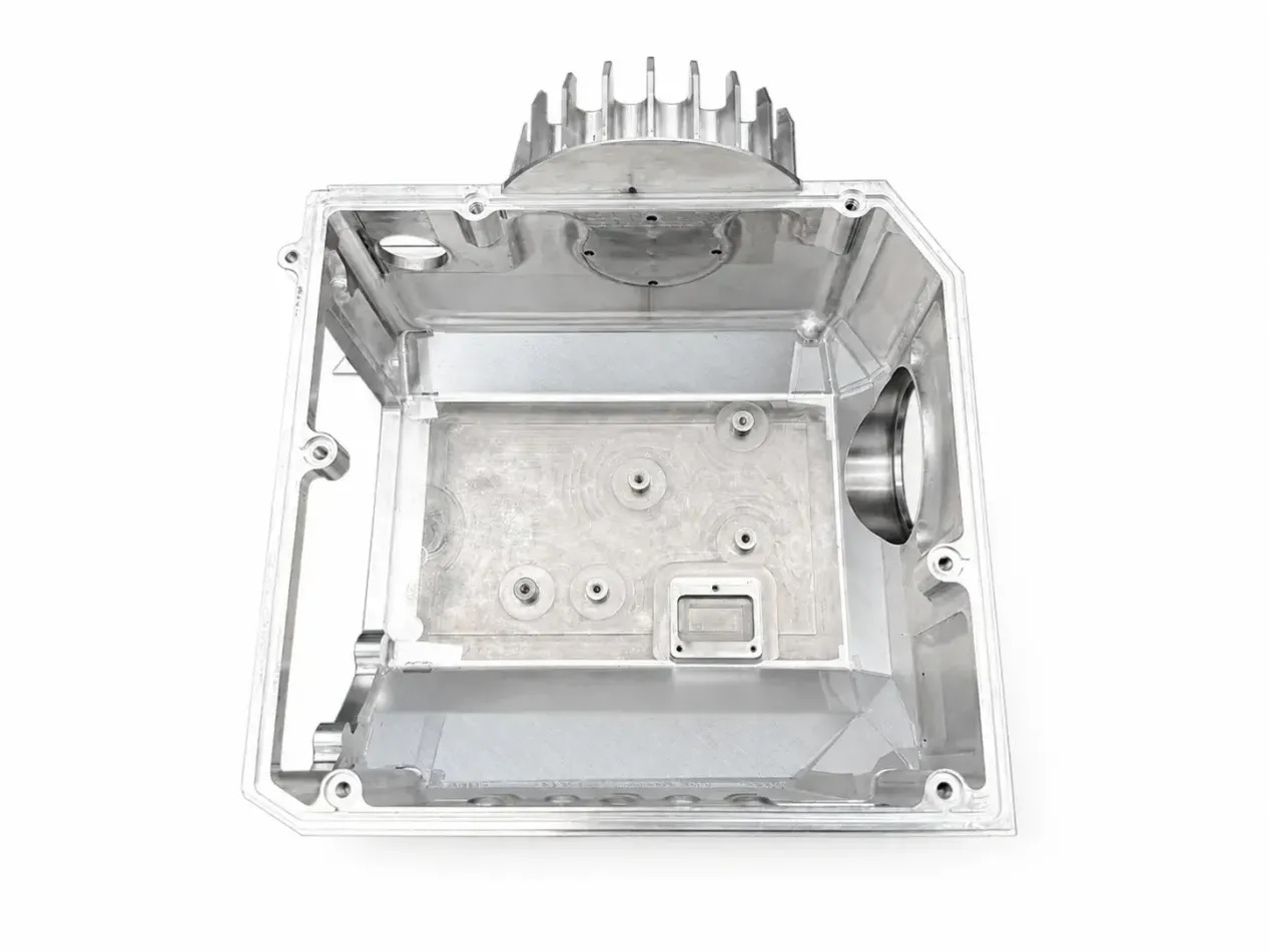 Machining a complex aluminum housing 5-axis CNC
