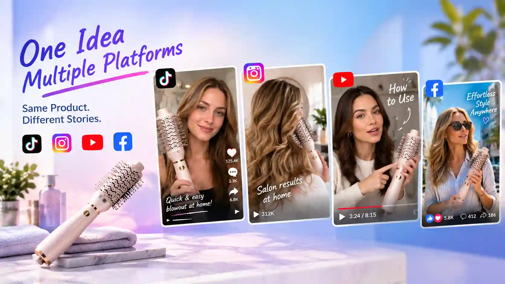Adapting the Same Idea for Different Platforms and Formats