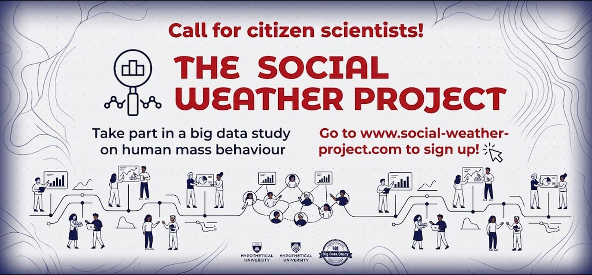 The Social Weather Project citizen science human mass behaviour