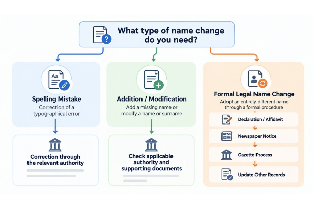 Understanding the Different Types of Name Changes
