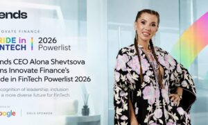 Sends CEO Alona Shevtsova Joins Innovate Finance